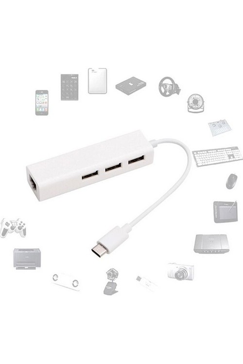  Usb 3.1 Type C Hub Ethernet Çevirici Dönüştürücü Adaptör