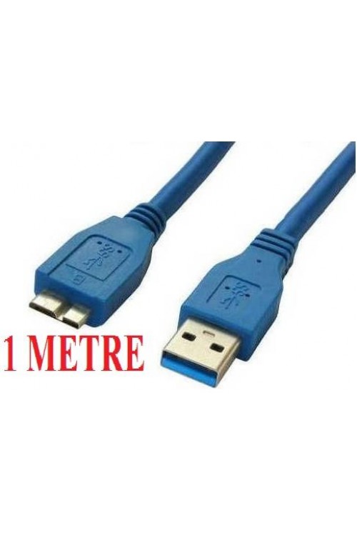 1 Metre USB 3.0 HDD Taşınabilir Disk Kablosu