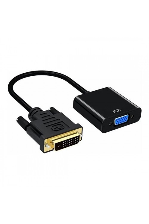 ÇEVIRICI DVI TO VGA ADAPTÖR M/F 24+1 1080P