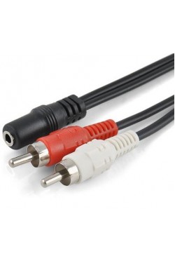 3.5mm Stereo To 2rca Tos Çevirici Dönüştürücü Kablosu