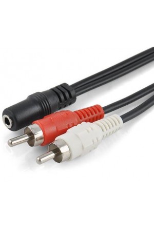 3.5mm Stereo To 2rca Tos Çevirici Dönüştürücü Kablosu