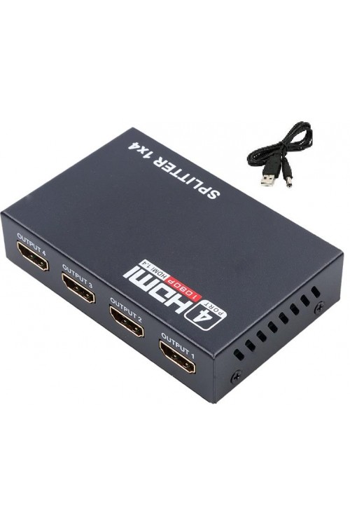 4 Port Hdmi Splitter Çoklu Ekran Çoklayıcı Switch