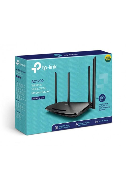 TP-LINK ARCHER VR300 1200MBPS VDSL/ADSL Modem Router